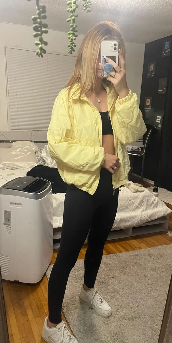 Vintage Jacket Yellow - Image 2
