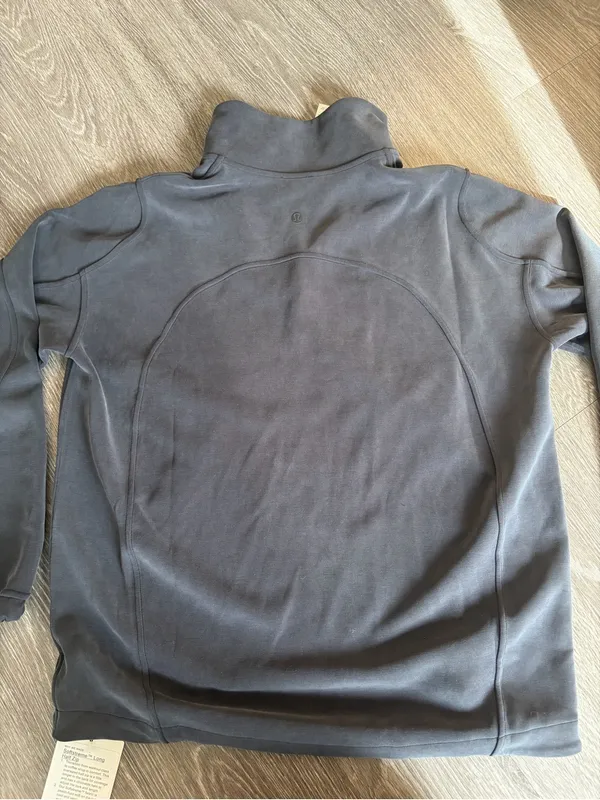 lululemon athletica Charcoal Half-Zip Sweatshirt - Image 6