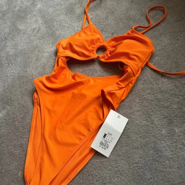 New With Tag Orange Refuge One Piece Swimsuit Size S - Image 3