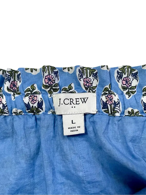 J.Crew Floral Tiered Boho Maxi Skirt Size Large - Image 3