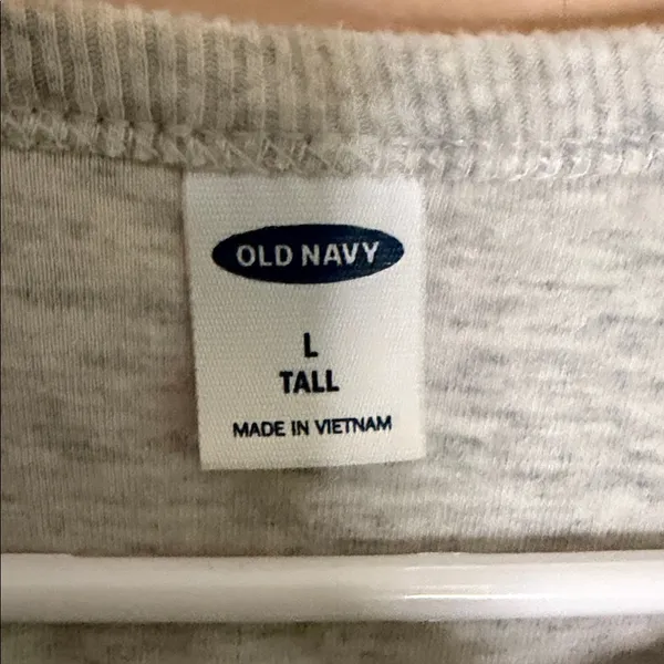 Old Navy Heather Gray High-Neck Tank - Image 2