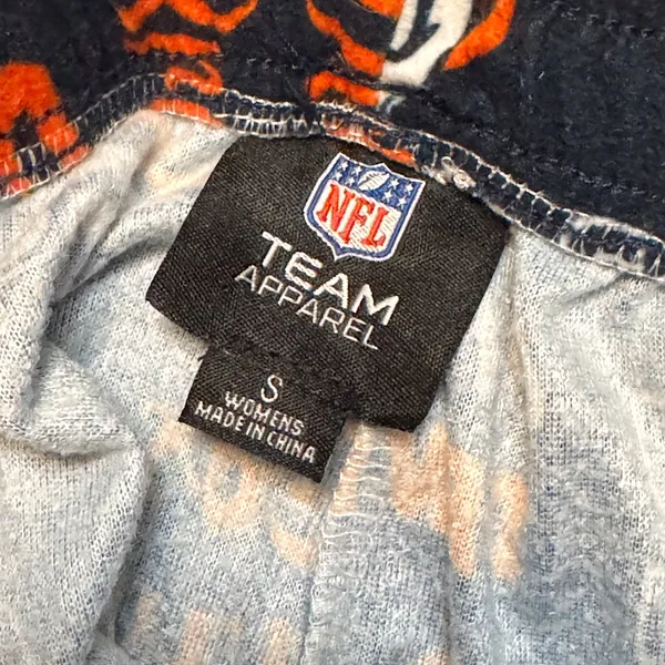 NFL Team Apparel Navy and Orange Pajama Pants - Image 2