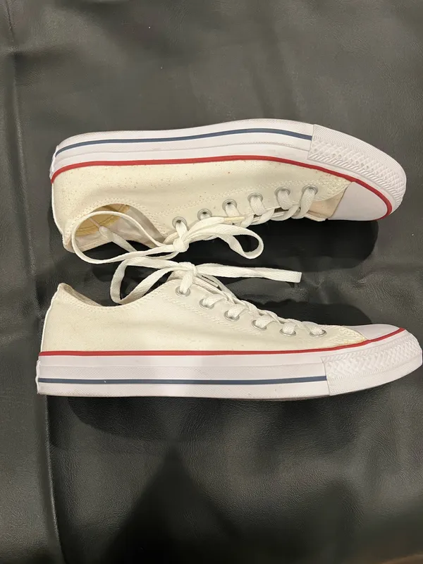 White Converse All Star sneakers #converse #classic - Image 8