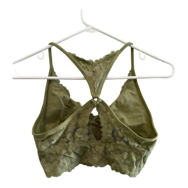 Aerie Green Lace Bralette // Size Small - Image 2