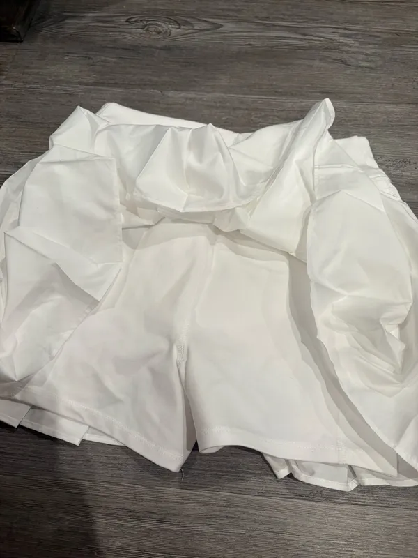 Free People Movement Swing of Thing Skort Size Small White NWT - Image 10