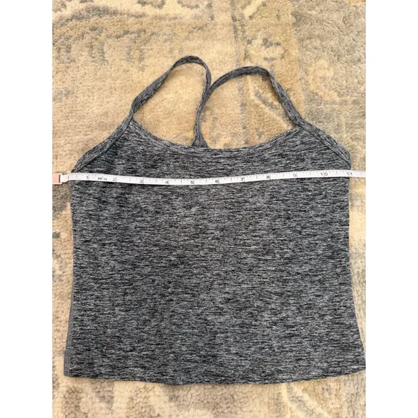 Beyond Yoga spacedye racerback cropped tank Black Space Dye BLKSD XXS NEW - Image 6