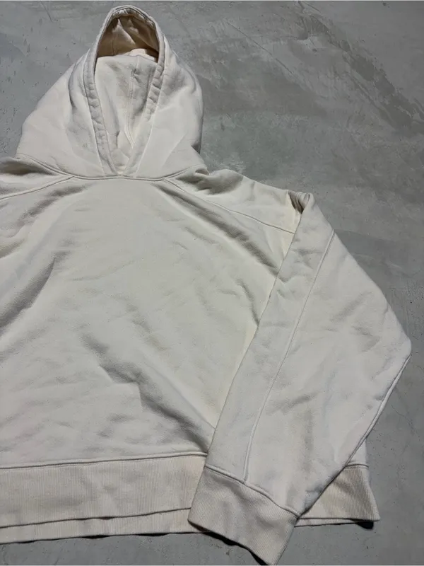 nuuds cropped Pullover Hoodie cream XL - Image 3