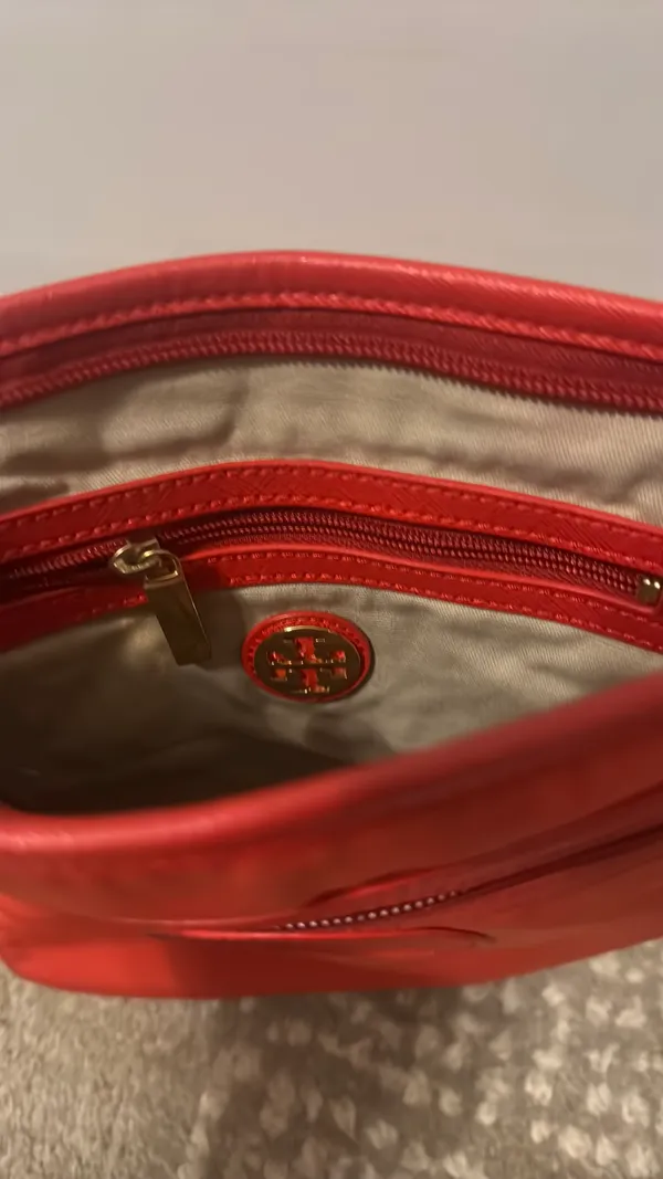Tory Burch orange Purse - Image 4