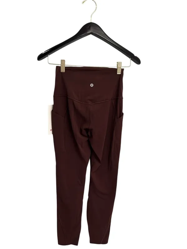 Lululemon Align High Rise leggings with pockets 25” size 6 Lava Cake NWT - Image 2