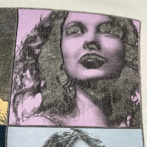 Taylor Swift Eras Tour Concert Tee Albums Official Merch White Top Size XS FLAWS - Image 6