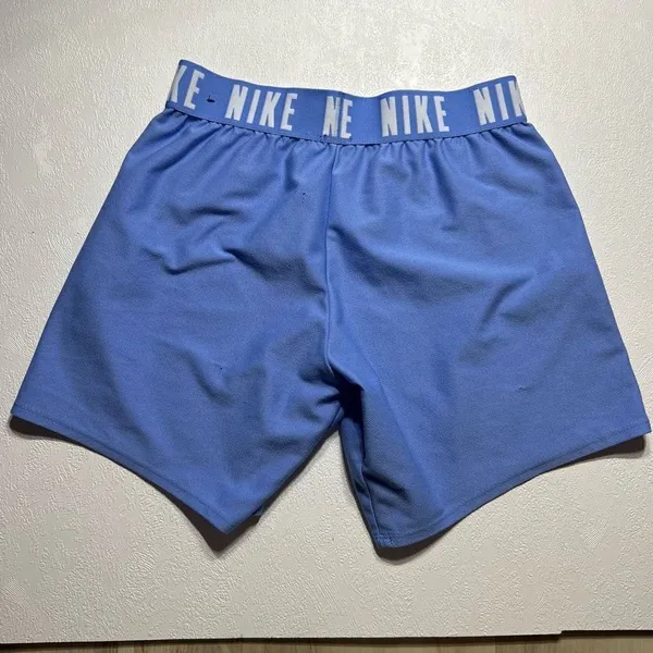 Nike Dri fit blue shorts size M - Image 2