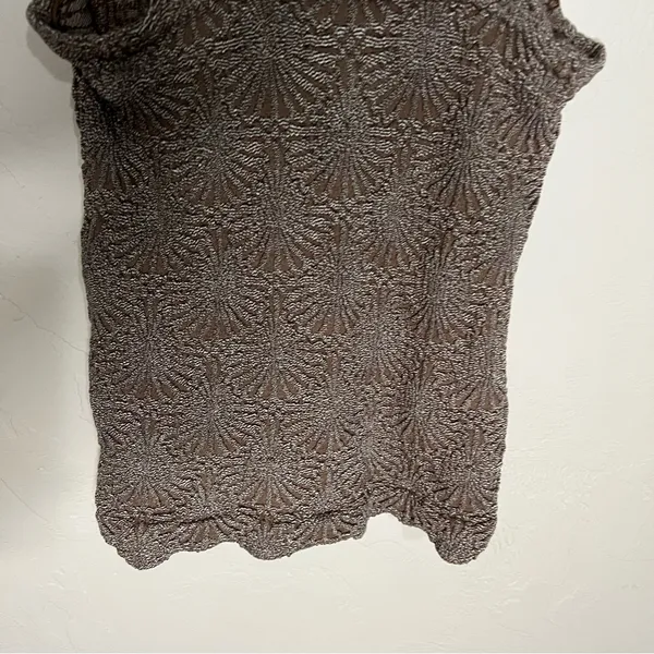 Intimately Free People Love Letter Cami Brown‎ Textured Crop Square Neck Top - Image 11