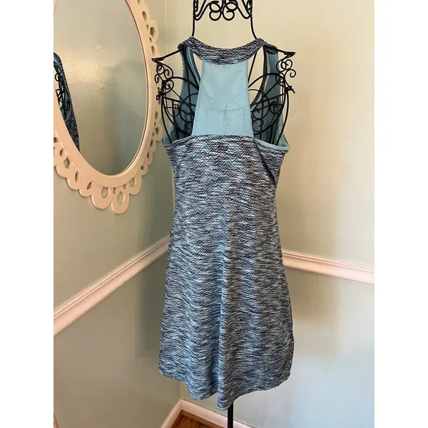 MPG Women's Sleeveless Dress-Travel, Golf-Blue-M‎ Bra/Pockets-PolySpandex - Image 2