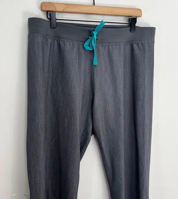 - Livingston Basic Scrub Pants Graphite Medical Doctor Nurse Tall - Image 3