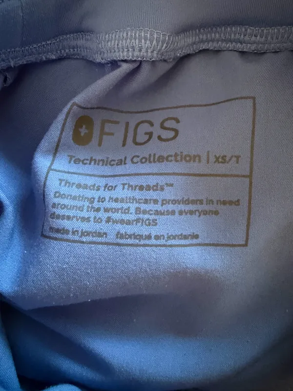 FIGS Ceil Blue Jogger Scrub Set - Image 5