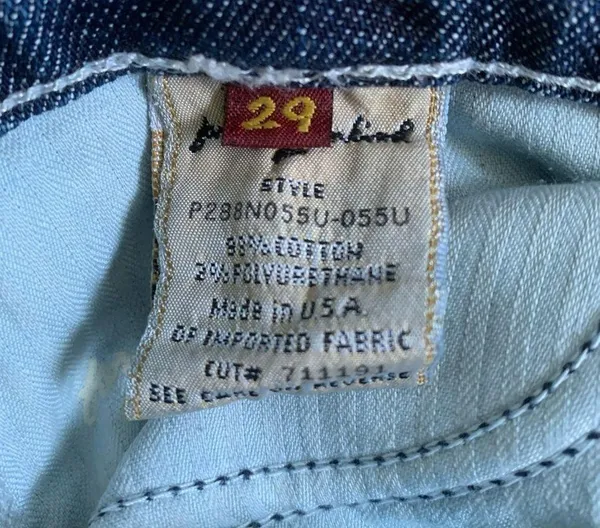 7FAM Joyce size 29 blue jeans - Image 3