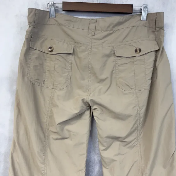 American Outback Convertible‎ Cargo Pants Women Large Quick Dry Gorp Hiking SPF - Image 6