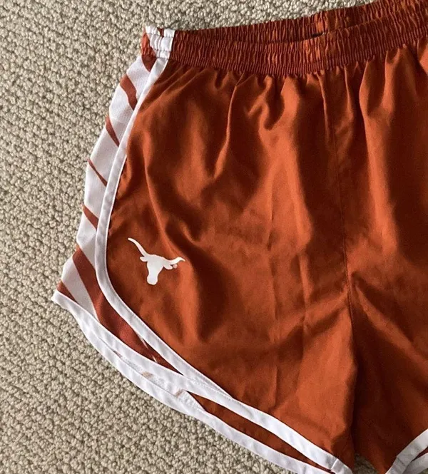 NEW Nike Texas Longhorns Burnt Orange Tempo Shorts Size Small Lined Running NWOT - Image 2