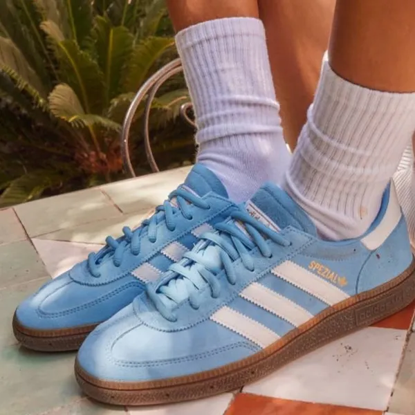ADIDAS Handball Spezial Baby Blue Sneakers - Image 2