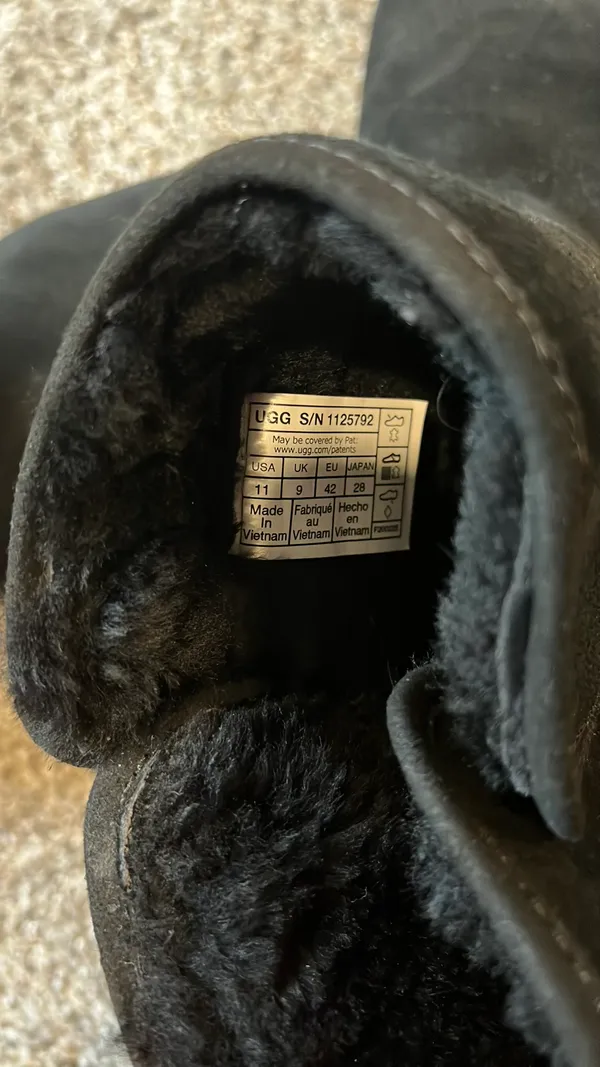 UGG Black Boots Women’s 11 - Image 4