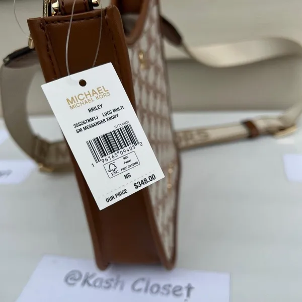 Michael Kors Luggage Multi Briley Crossbody Bag - Image 7