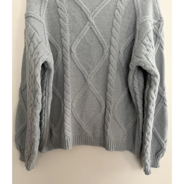 Taylor Swift The Tortured Poets Department Gray Button Down Cardigan Size M/L - Image 6