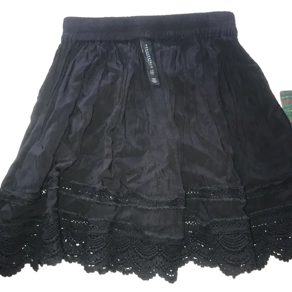 Aeropostale Black lace flowy skirt - Image 7