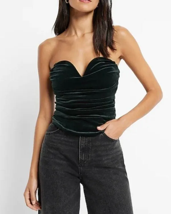 Express Velvet Corset - Image 2