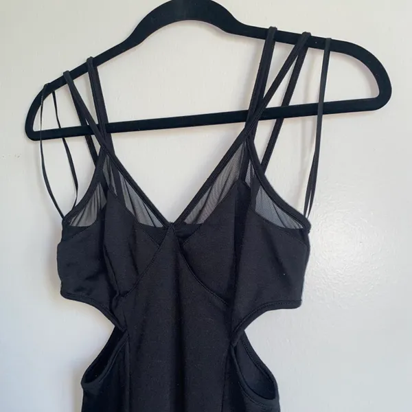 Mesh Cutout Mini Dress - Image 5