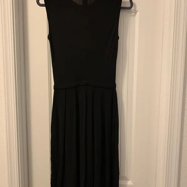 Tory Burch Eva Embellished A-Line Dress Black Size XS - Image 5