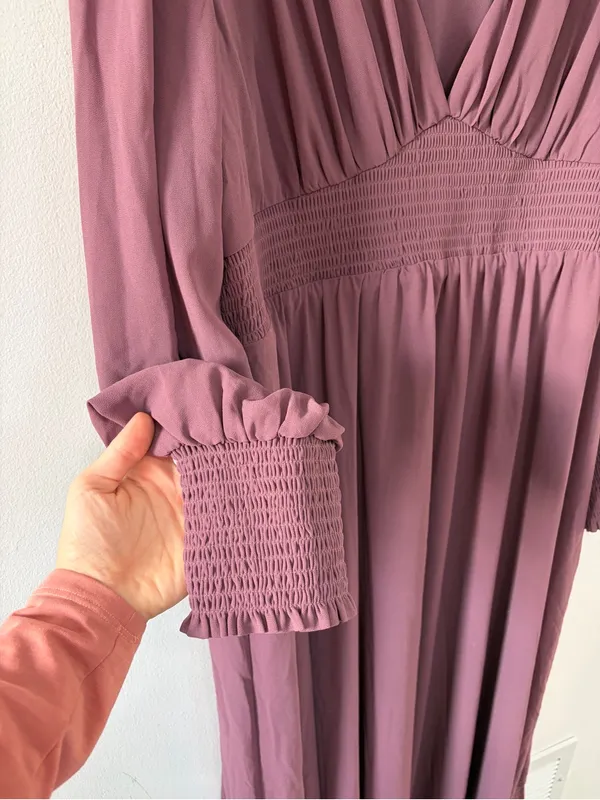 Baltic Born NWT Olivia Maxi Dress in Vintage Plum- Size 3X - Image 8