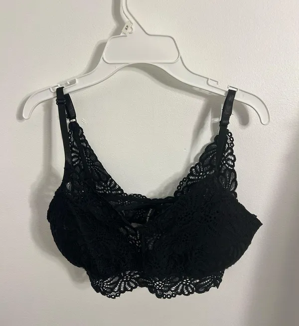 Harvé Benard Black Lace Bralette - Image 2