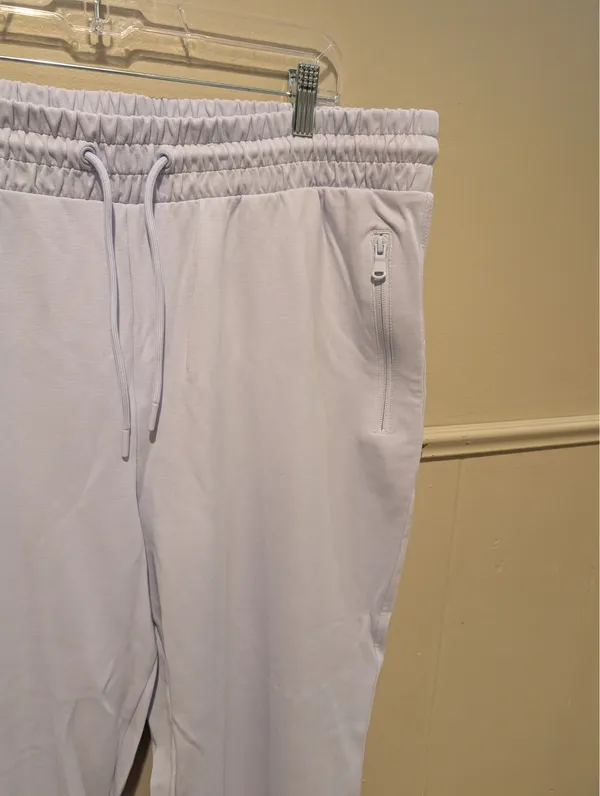 Old Navy Light Blue High Rise Joggers - Image 4