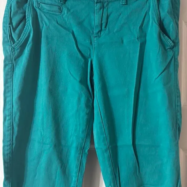 Aeropostale‎ Teal green stretchy skinny pants Size 4 - Image 3