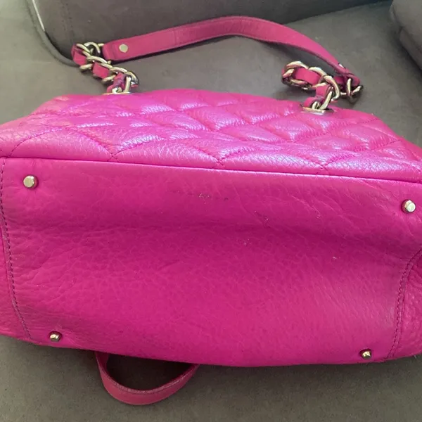 Kate Spade pink leather handbag - Image 14