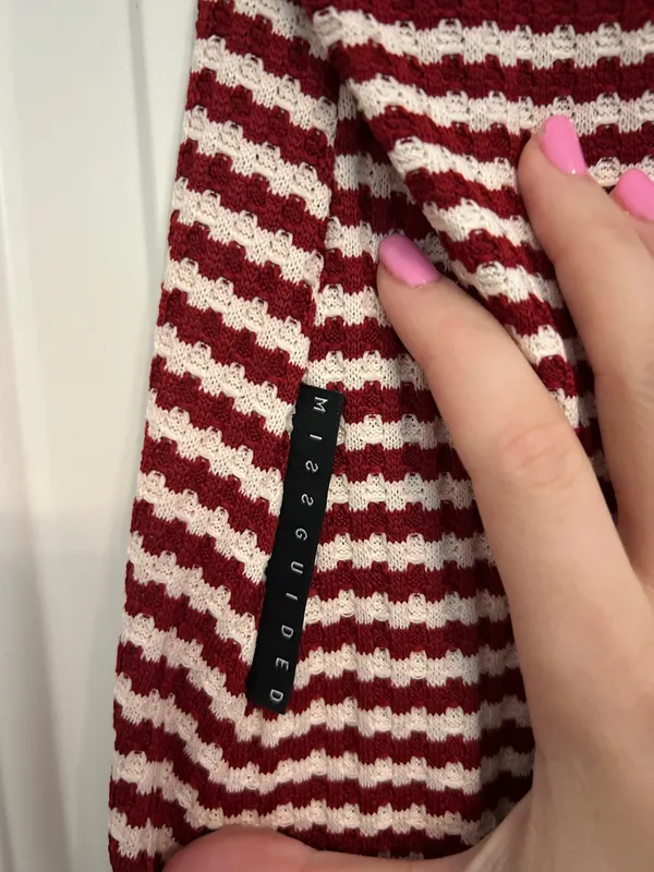 Missguided maxi dress maroon - Image 6