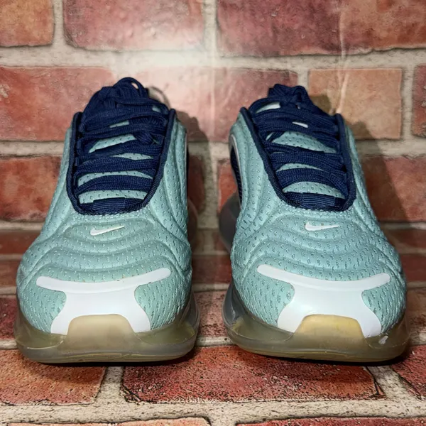 Pre-Owned Nike Air Max 720 Northern Lights Blue Metallic Shoes Size 6 AR9293-001 - Image 3