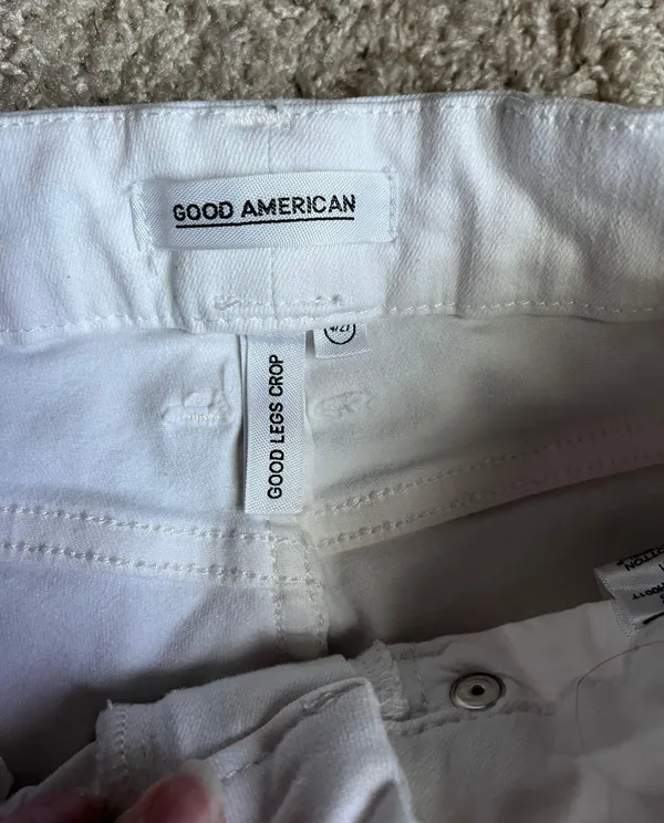 Good American White Jeans - Image 2