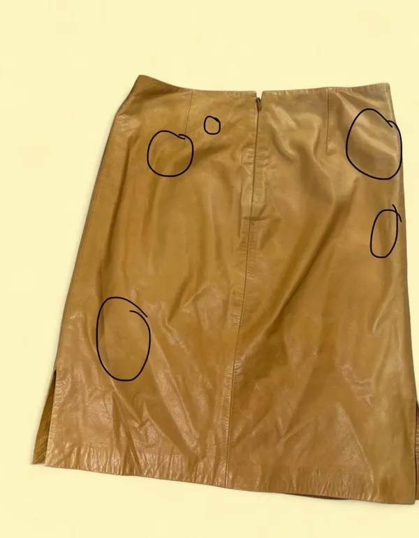 Leather Skirt - Image 3