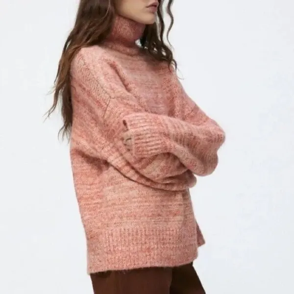 ✨Zara Alpaca And Wool Blend Warm Soft Sz S-S Sweater✨ - Image 2
