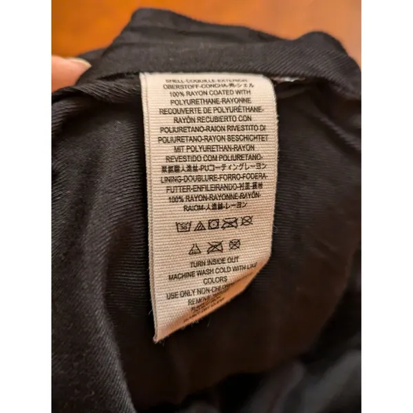 Free People Faux Leather Overalls Jumpsuit Black Size 4 - Image 16