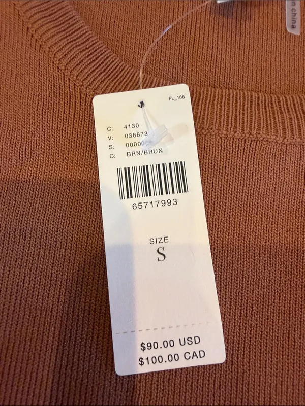 English Factory Combo Knit Mini Dress Size Small NWT - C54-106 - Image 4
