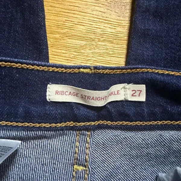 Levi’s ribcage ankle straight jeans 27 - Image 6