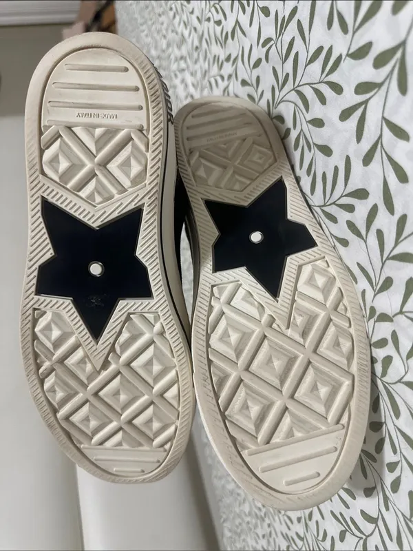 Christian Dior Black & White J'Adior Lace-Up Platform Sneakers - Image 10
