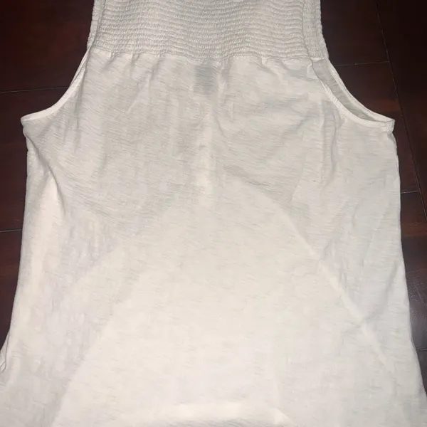 Nation LTD - Posey High Neck Snap Tank in White - Image 7