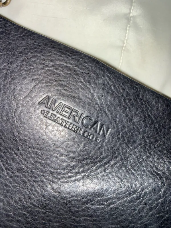 American Leather Co purse black - Image 4