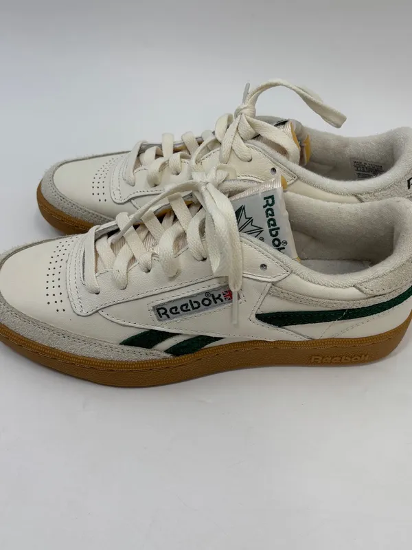 Madewell x Reebok® Unisex Club C Revenge Sneakers Chalk Dark Green W 8.5 M 7 - Image 6