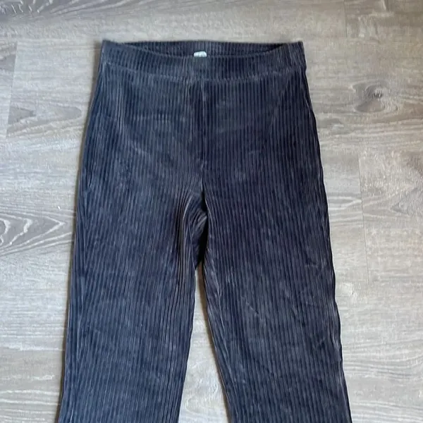 AERIE Groove On Velour High Waisted Flare Pants - Image 5