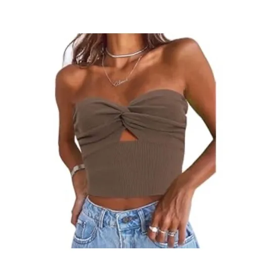 Brown Tube Top - Image 3