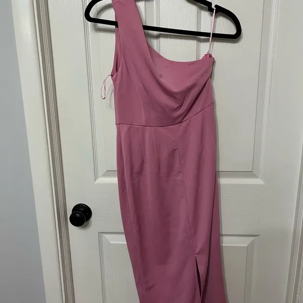 Hello Molly CUPID AND PSYCHE MIDI DRESS one shoulder size 8‎ - Image 7